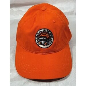 Cap America Unstructured Smart Factory Believers Deloitte Strap Back Hat Orange